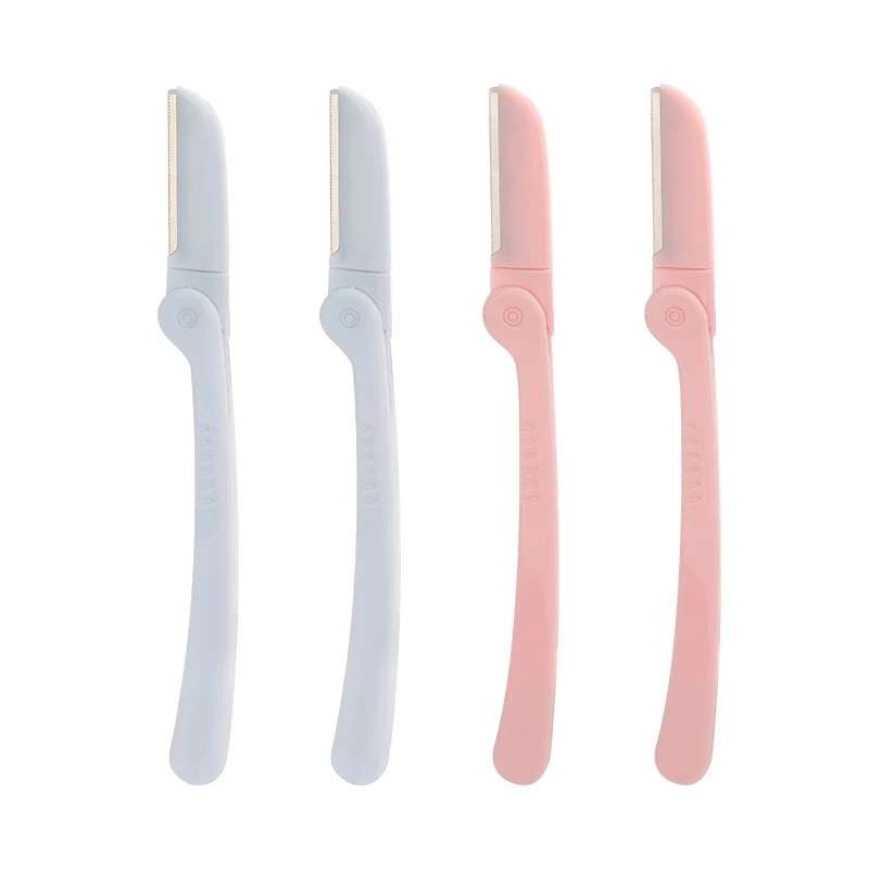 Foldable Portable Eyebrow Razor Pack of 4