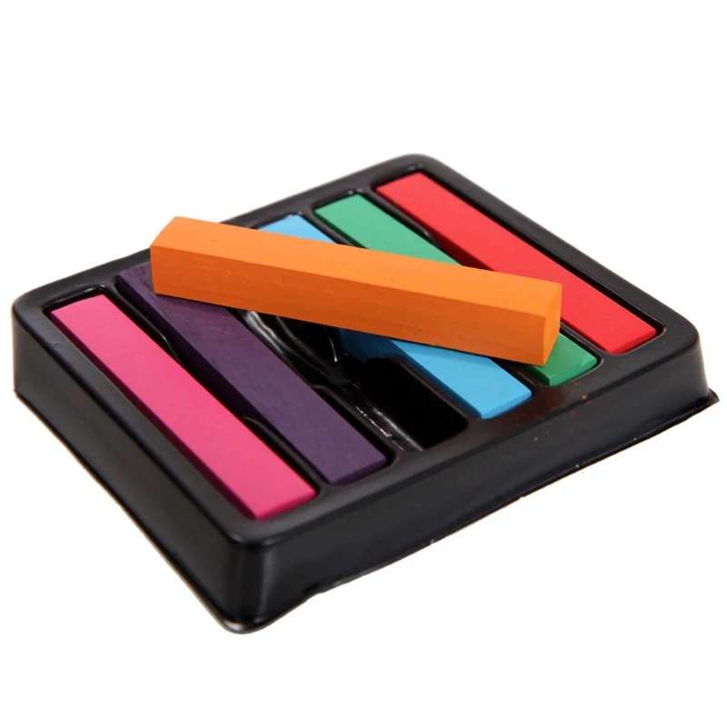 Hair Colour Chalk Set Of 6
