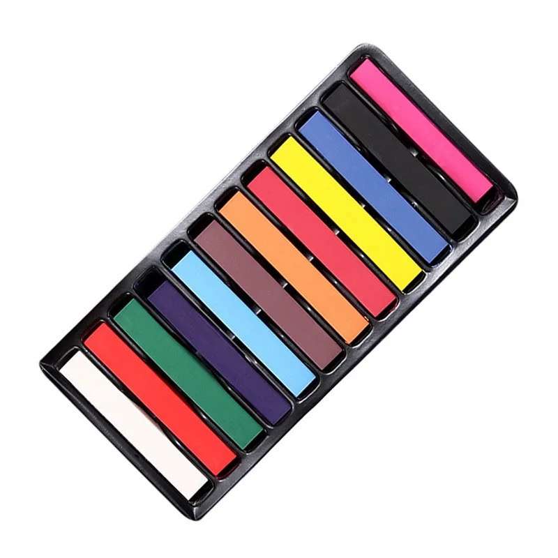 Hair Colour Chalk Set Of 12