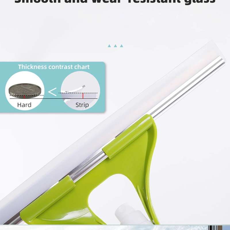 Window And Glass Cleaning Wiper With A Water Bottle