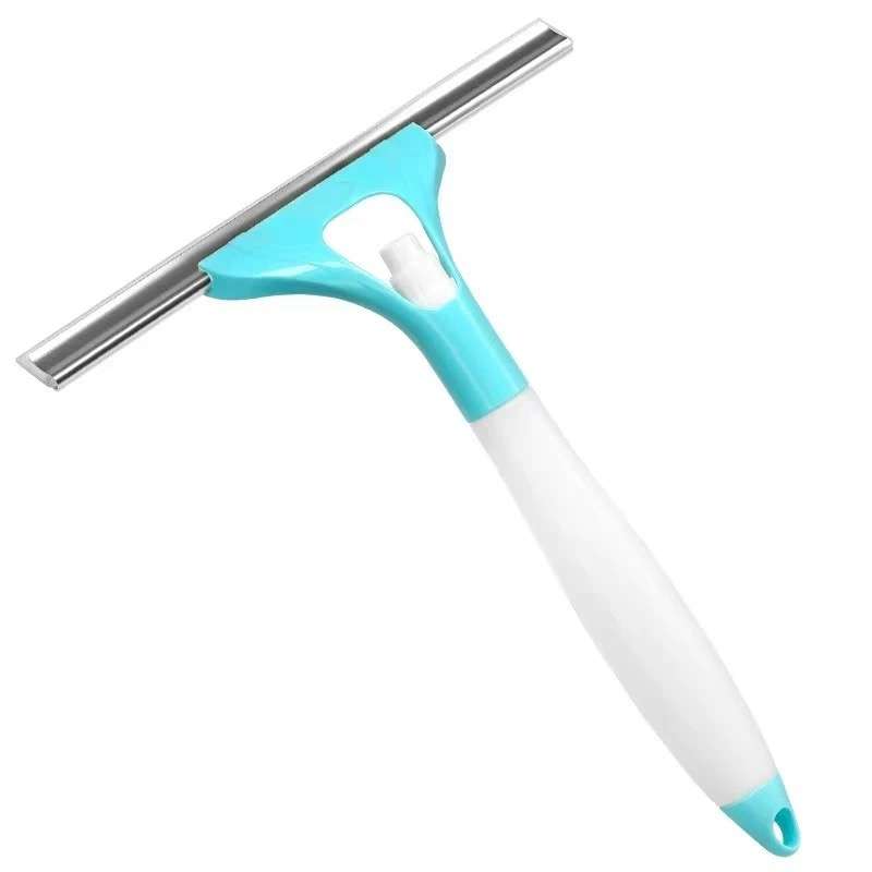 Window And Glass Cleaning Wiper With A Water Bottle