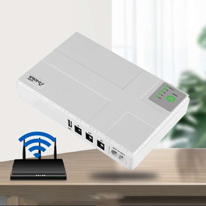 Mini Portable DC UPS 10400 mAh