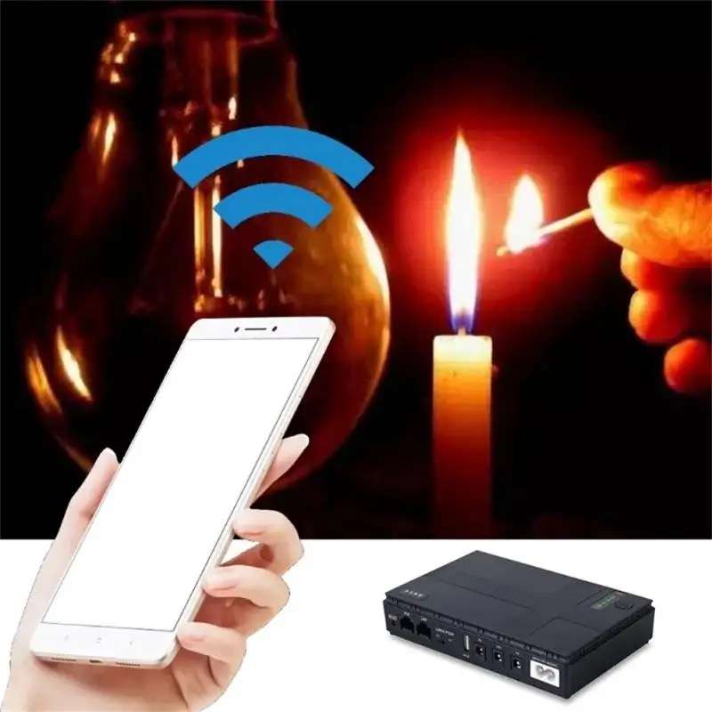 Mini Portable DC UPS 10400 mAh