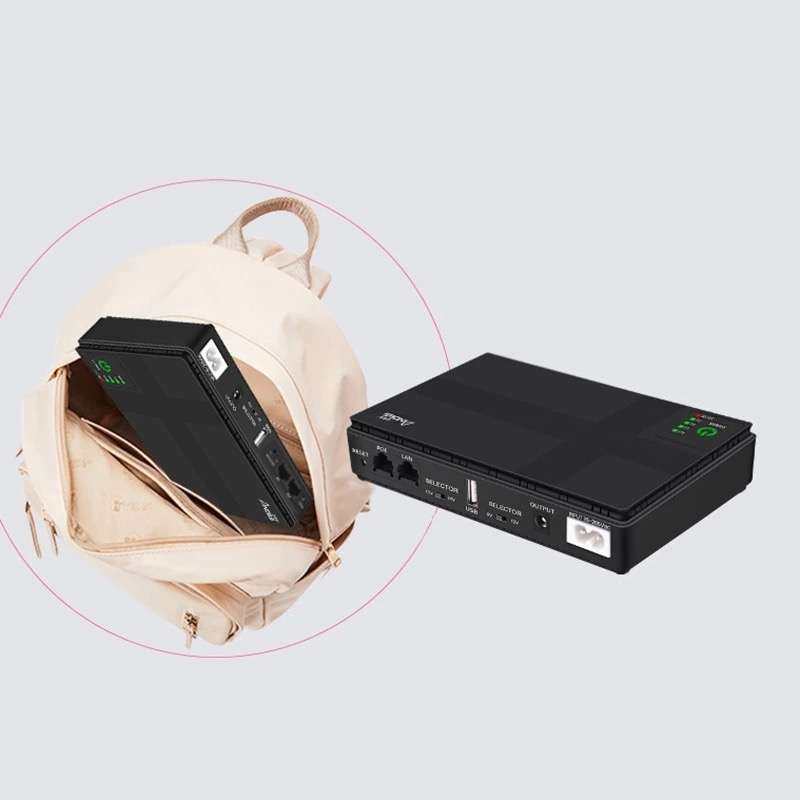 Mini Portable DC UPS 10400 mAh