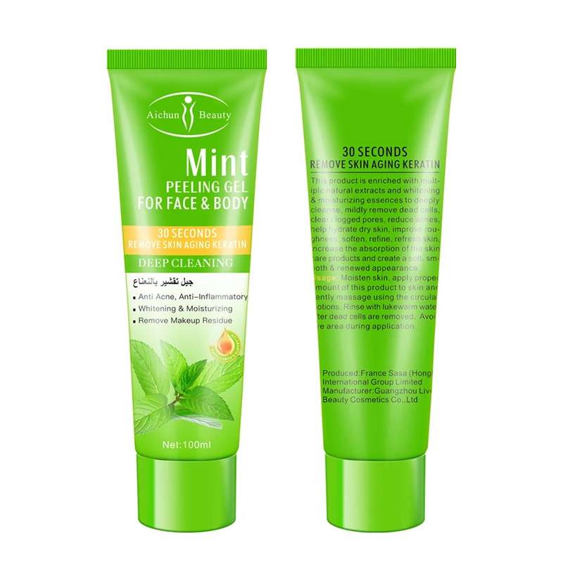 Mint Deep Cleaning Peeling Gel For Face and Body