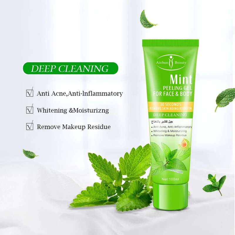 Mint Deep Cleaning Peeling Gel For Face and Body