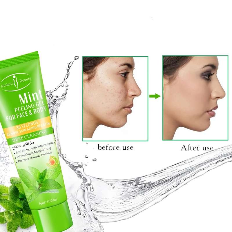Mint Deep Cleaning Peeling Gel For Face and Body