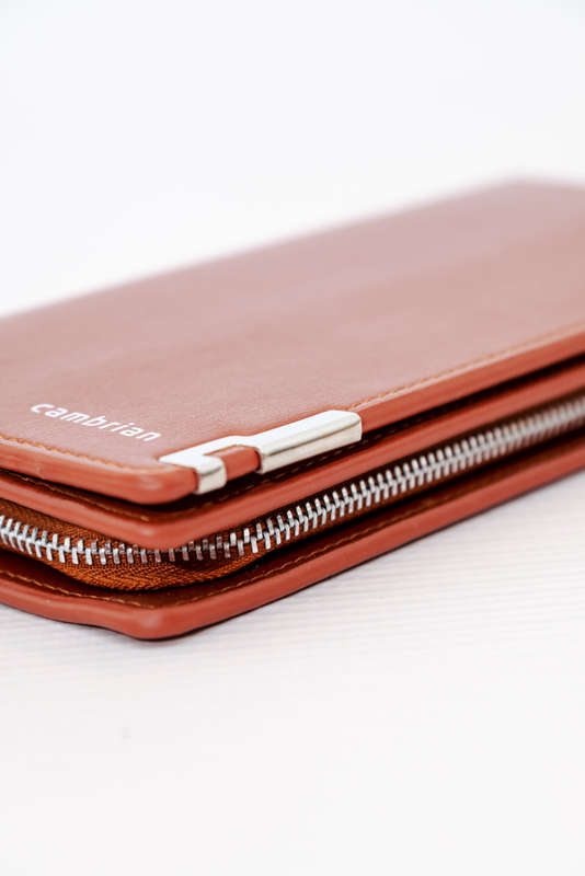 Multi-Functional Men's Long Zipper Wallet Clutch Bag