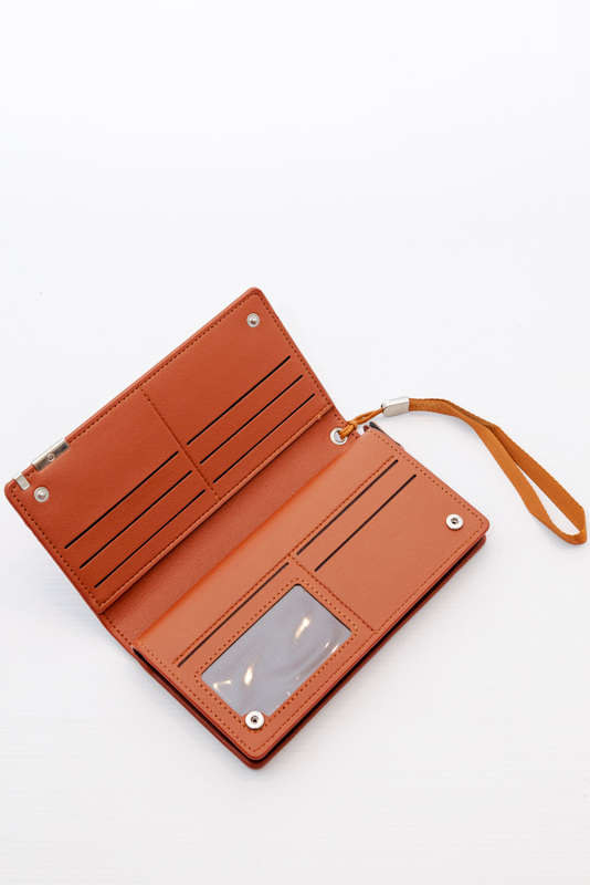 Multi-Functional Men's Long Zipper Wallet Clutch Bag