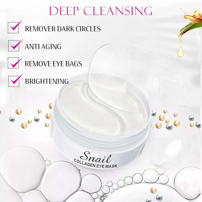 Snail Collagen Eye Mask Box Of 60