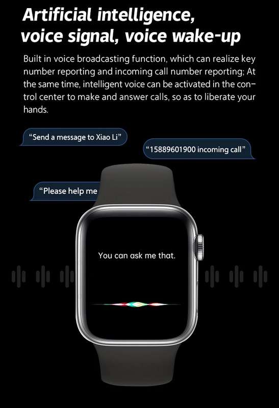 Smart Watch Pro Max 8 Black EW02