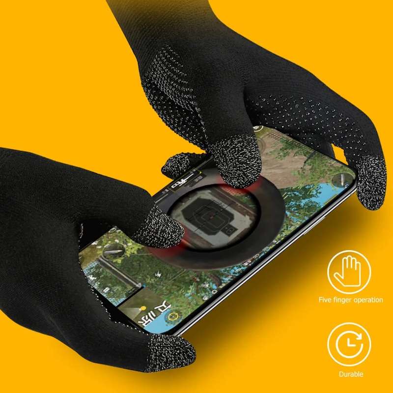 Thermal Touch Screen Capacitive Cellphone Gloves for Mobile Games