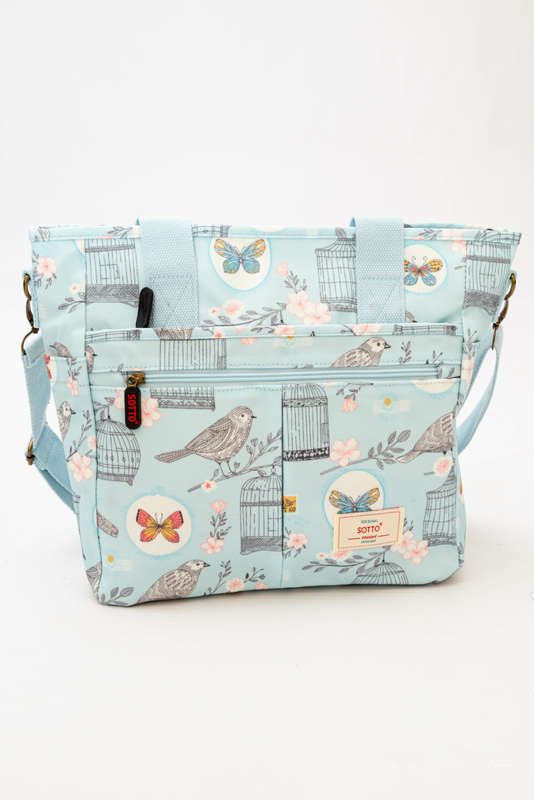 Crossbody Bag Stylish Daily Sling Shoulder Bag - Baby Blue