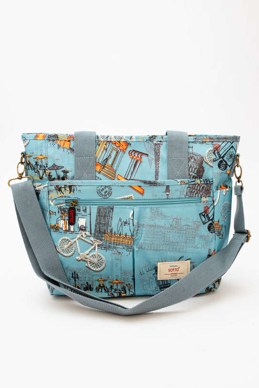 Crossbody Bag Stylish Daily Sling Shoulder Bag - Blue
