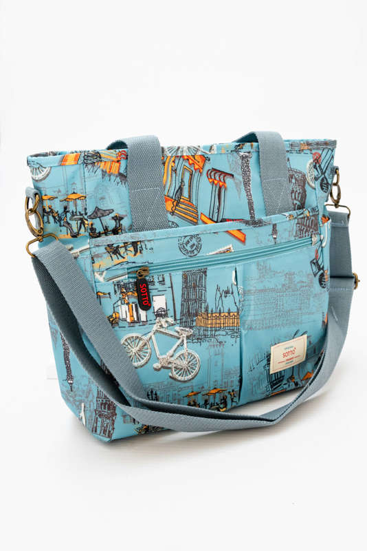 Crossbody Bag Stylish Daily Sling Shoulder Bag - Blue