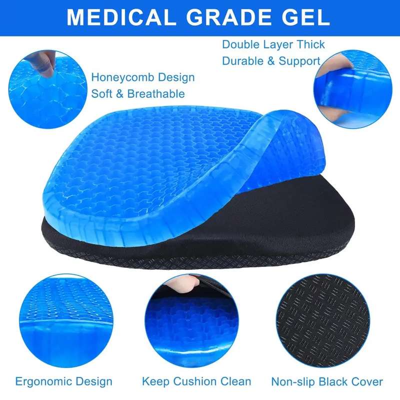 Silicone Support Egg Pillow For Lower Back Pain