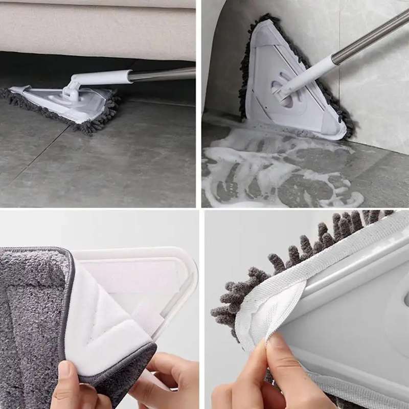 Multipurpose Window &amp; Shower Door Cleaning Mop 3 In 1