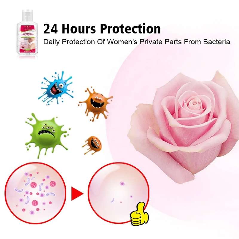 Private Parts Antibacterial Extract Gel 60ml ROSE