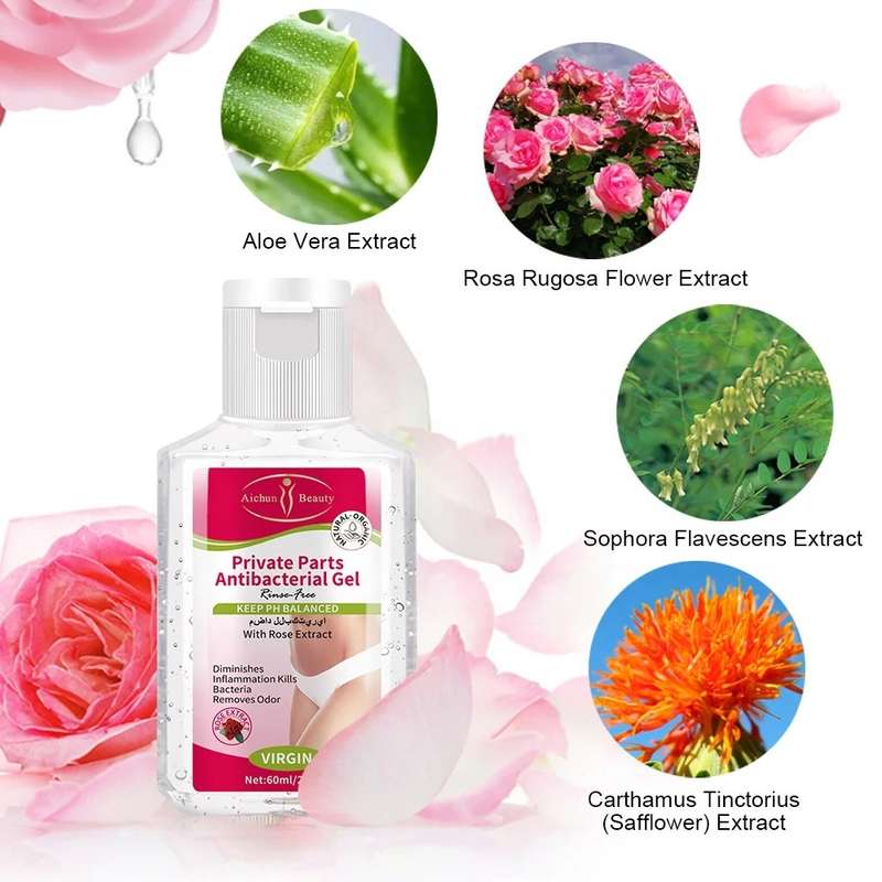 Private Parts Antibacterial Extract Gel 60ml ROSE