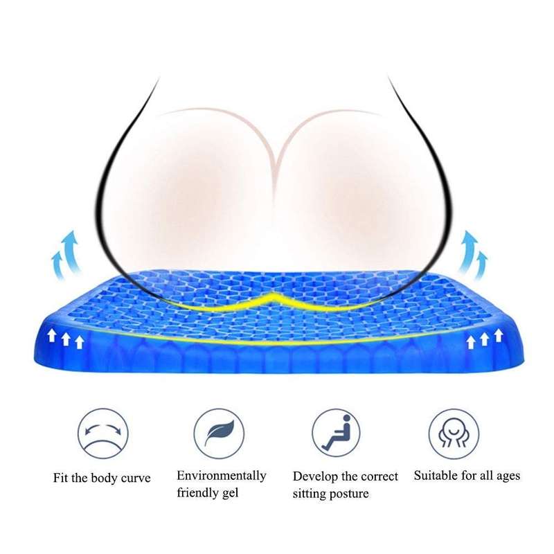 Silicone Support Egg Pillow For Lower Back Pain