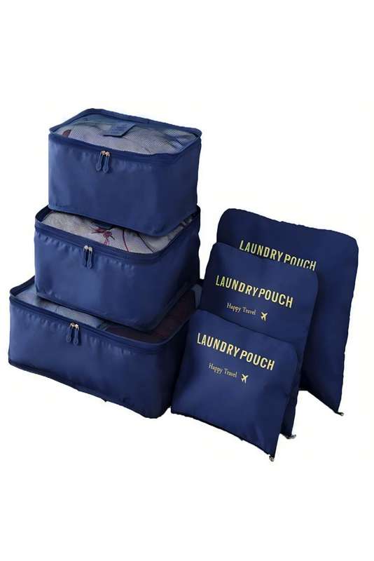 6Pcs Travel Luggage Organizer Bags for Backpack Suitcases