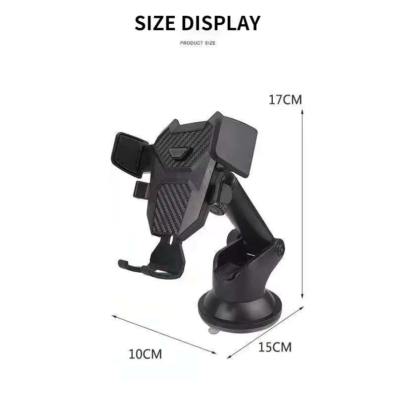 The Mobile Phone Car Holder for Dashboard with Suction Cup 
