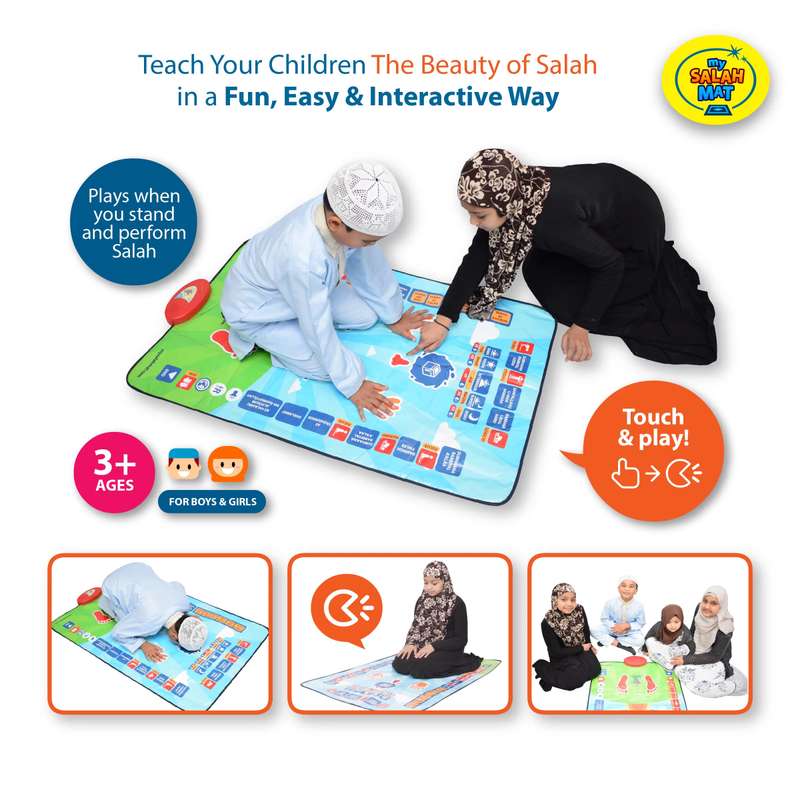 My Salah Mat - Muslim Prayer Digital Learning Mat