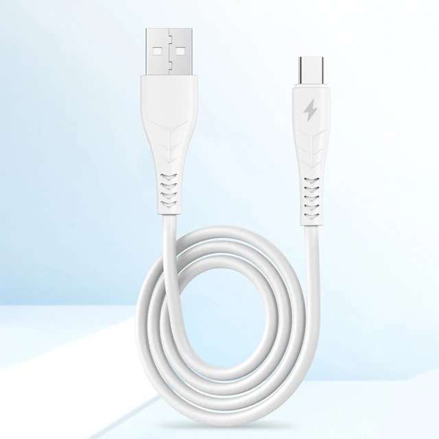 Phone Charger USB White Durable Cable 5A For Iphone - C Type - Data Cable