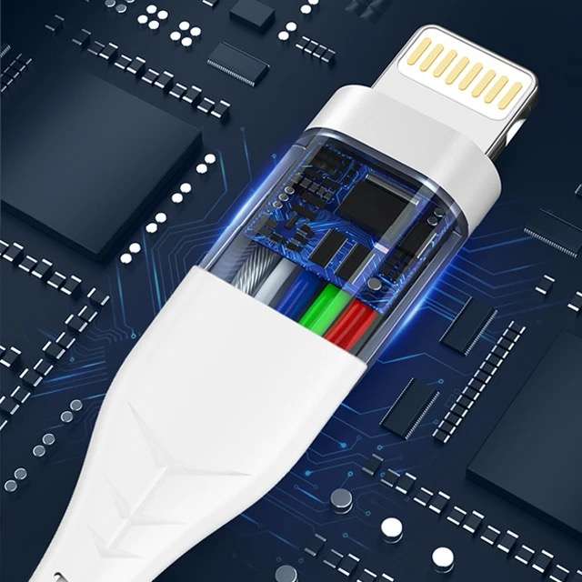 Phone Charger USB White Durable Cable 5A For Iphone - C Type - Data Cable