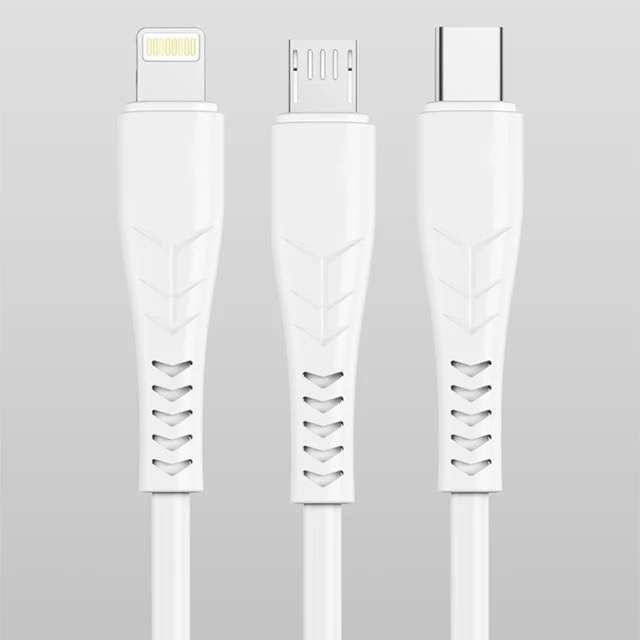 Phone Charger USB White Durable Cable 5A For Iphone - C Type - Data Cable