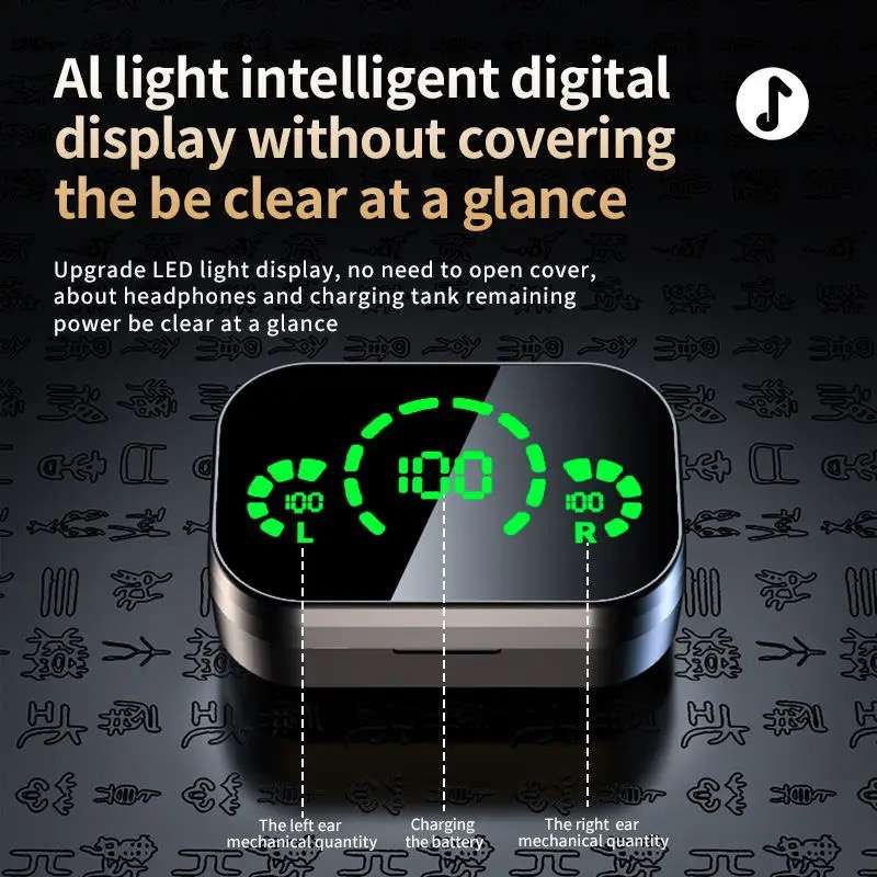 Wireless Earbuds With Power Bank YD03 For IOS & Android