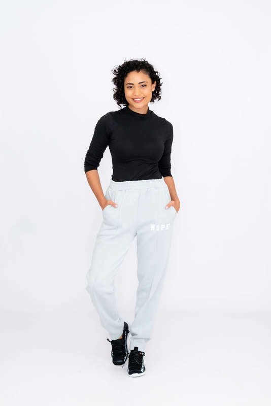 Alexis Jogger Sweatpants With Pockets Lite Grey