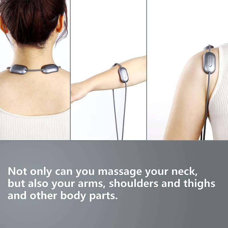 Pendant Shape Neck Massager 5 Mode With Heat