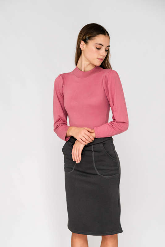 Fiona Bodycon Drawstring Skirt With Pockets