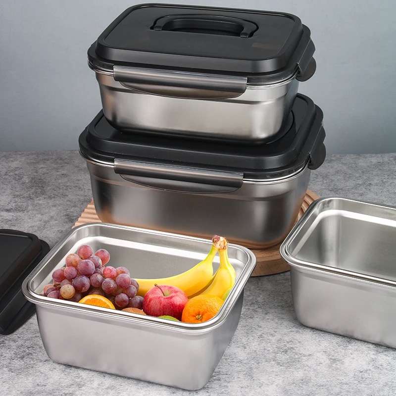 Senza Braai Bak Jumbo Multi Purpose Stainless Steel Leakproof Storage Container 5500ml