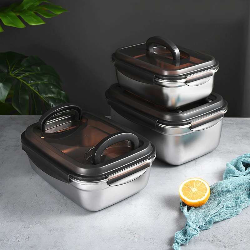 Senza Braai Bak Jumbo Multi Purpose Stainless Steel Leakproof Storage Container 5500ml
