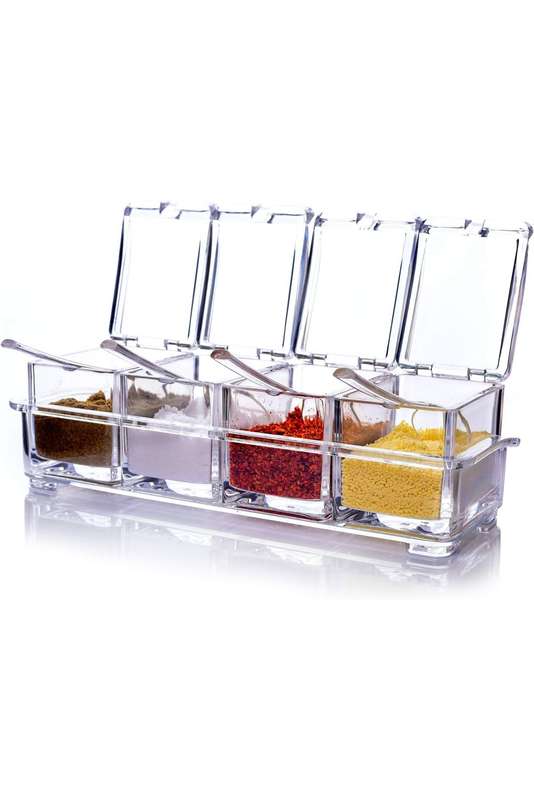 Crystal Clear Seasoning Box