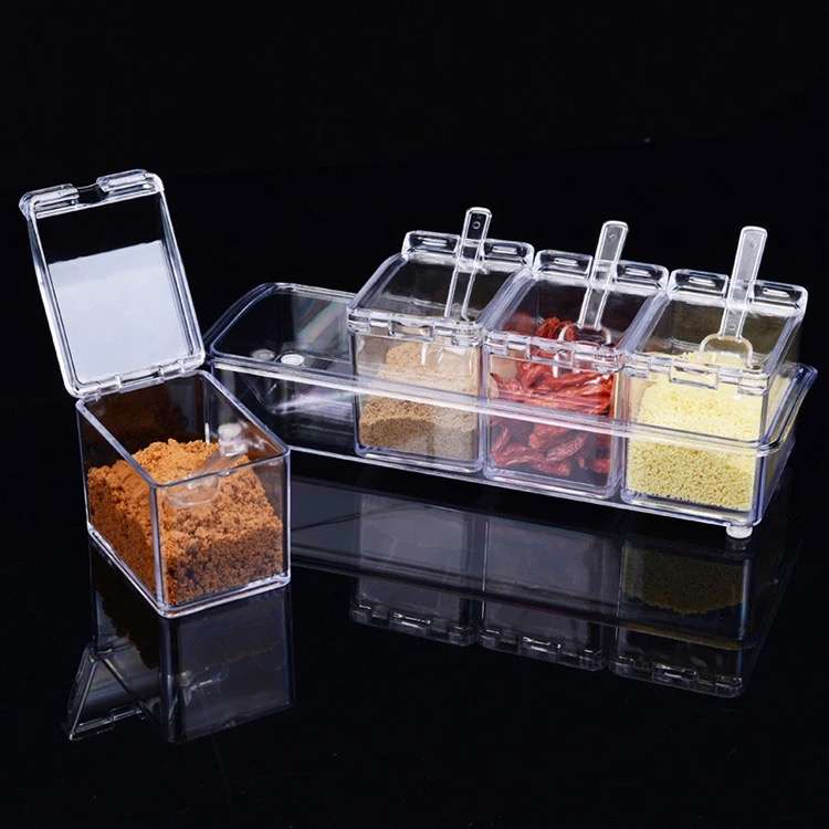 Crystal Clear Seasoning Box