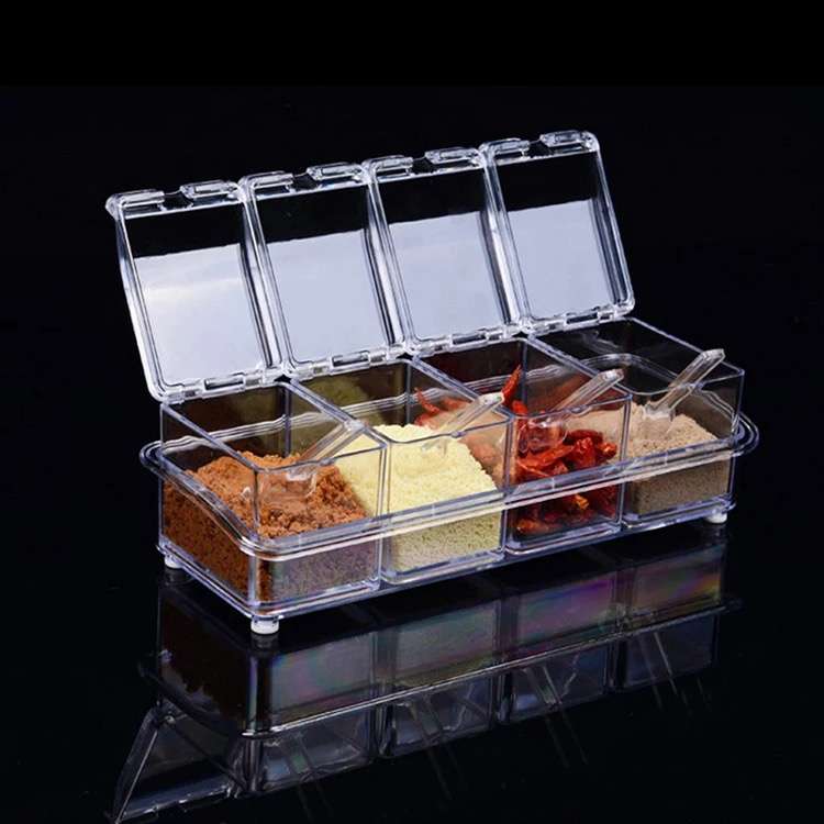 Crystal Clear Seasoning Box