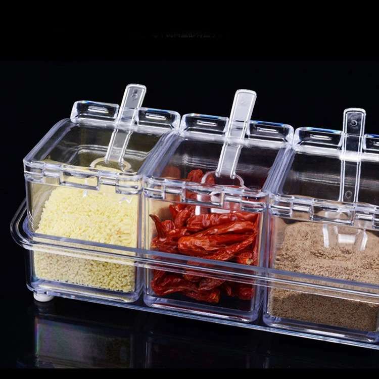 Crystal Clear Seasoning Box