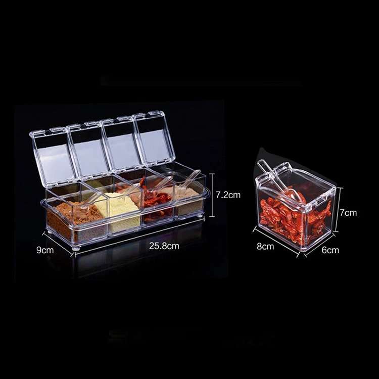 Crystal Clear Seasoning Box