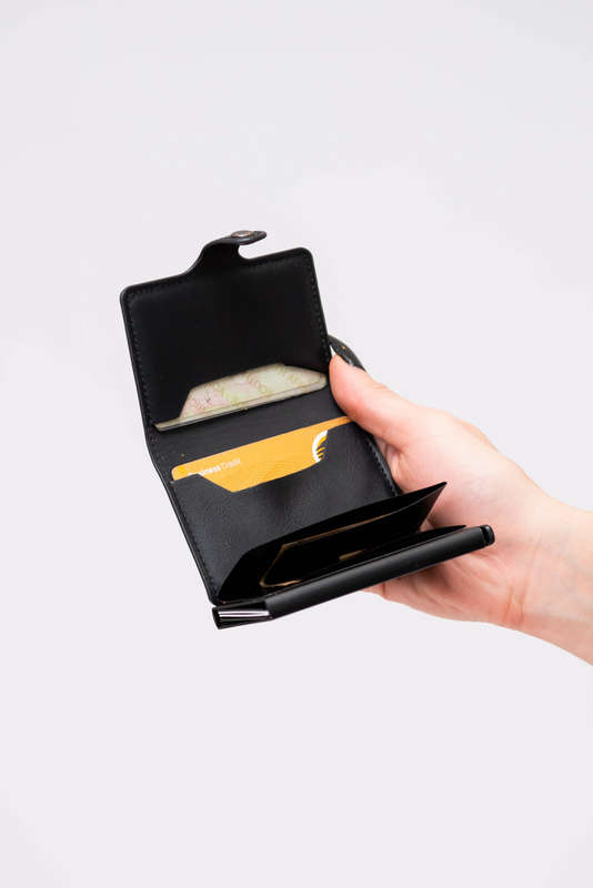 Pop Up RFID Credit Card Holder and Wallet