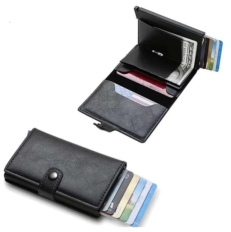 Pop Up RFID Credit Card Holder and Wallet