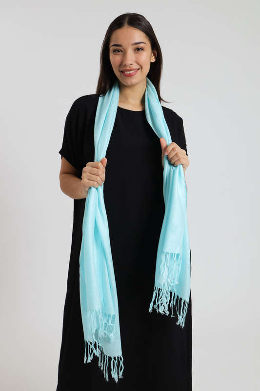 Senza Soft Fringe Light Weight Winter Scarf Shawl