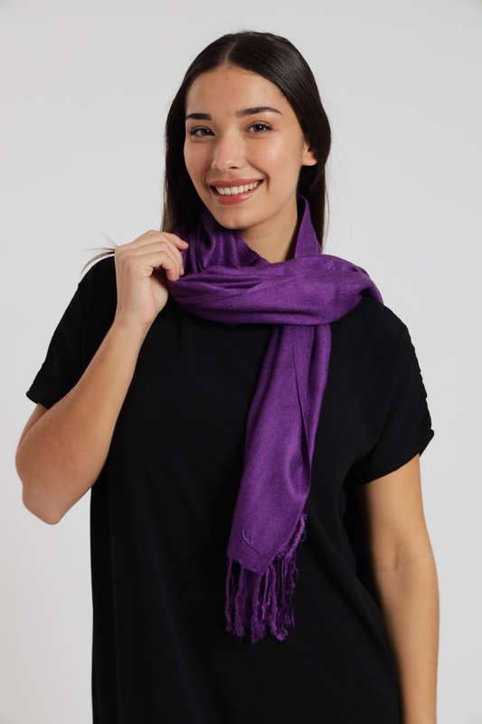 Senza Soft Fringe Light Weight Winter Scarf Shawl