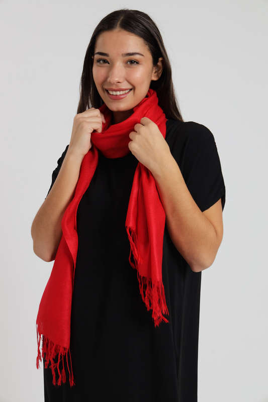 Senza Soft Fringe Light Weight Winter Scarf Shawl