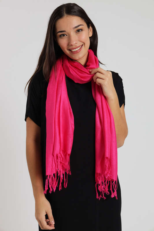 Senza Soft Fringe Light Weight Winter Scarf Shawl