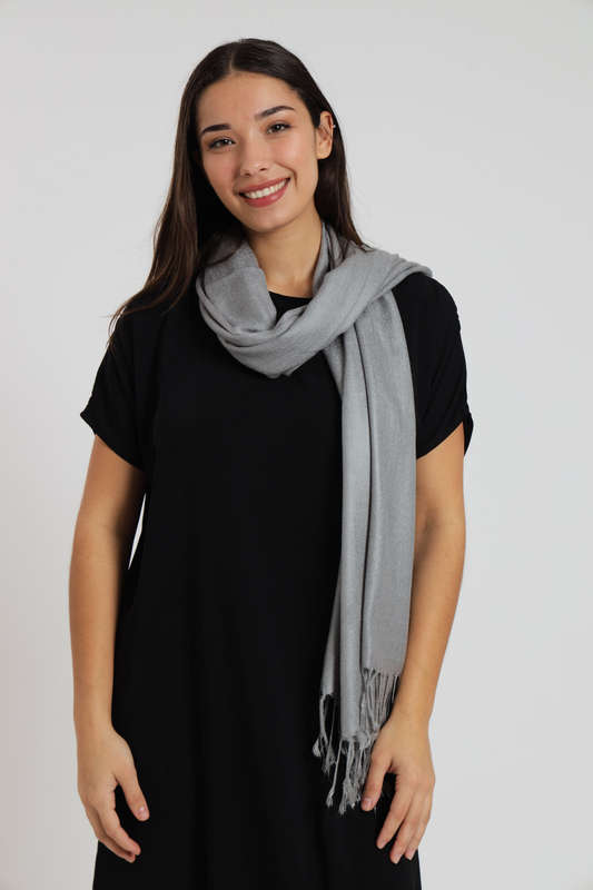 Senza Soft Fringe Light Weight Winter Scarf Shawl