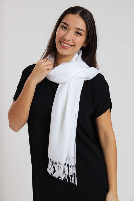 Senza Soft Fringe Light Weight Winter Scarf Shawl