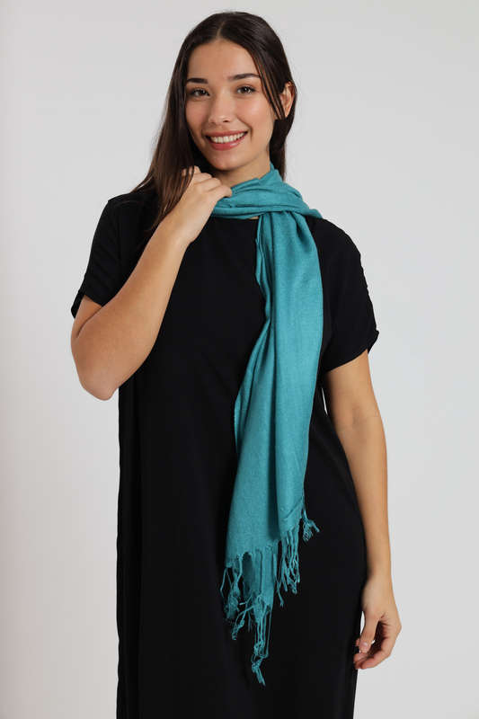 Senza Soft Fringe Light Weight Winter Scarf Shawl